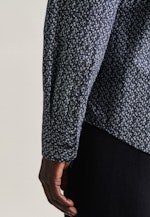 Regular Casual Hemd Druck in Dunkelblau |  Seidensticker Onlineshop