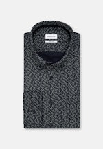 Regular Casual Hemd Druck in Dunkelblau |  Seidensticker Onlineshop