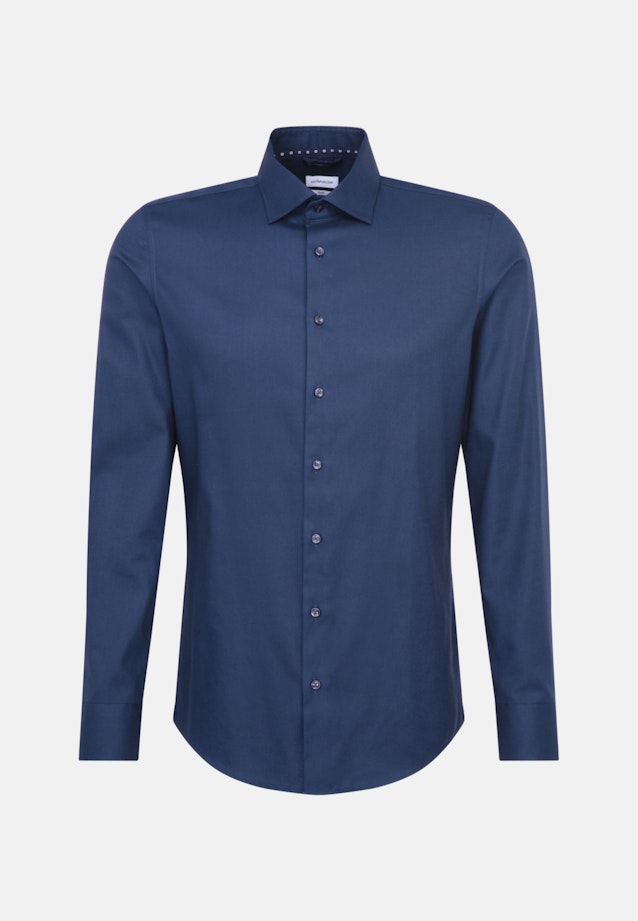Slim Business shirt Uni in Dark Blue |  Seidensticker Onlineshop