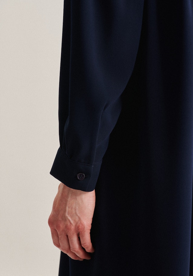 Kleid Uni in Dunkelblau | Seidensticker Onlineshop