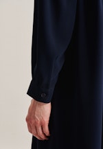 Kleid Uni in Dunkelblau |  Seidensticker Onlineshop