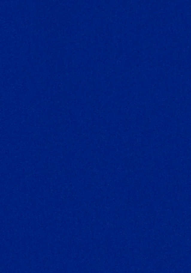 Lange mouwen Krepp Blouse Met Opstaande Kraag in Middelmatig Blauw |  Seidensticker Onlineshop