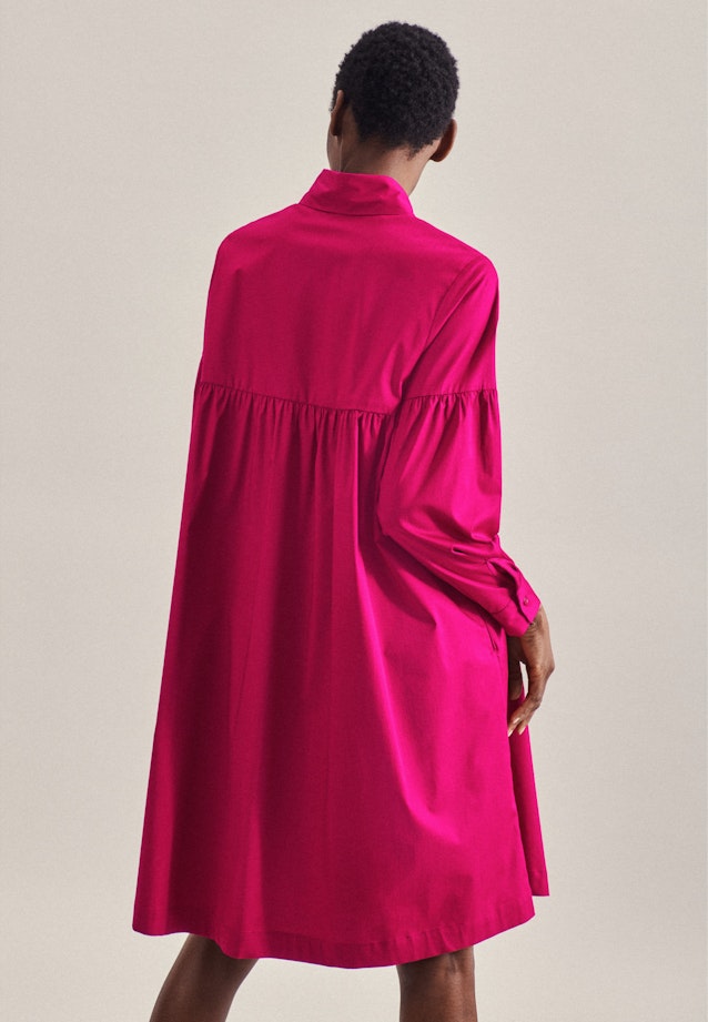Popeline Midi Kleid in Rot | Seidensticker Onlineshop