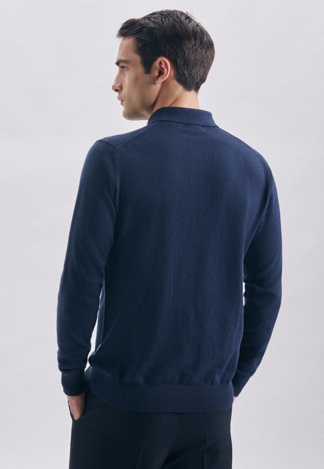 Polo Uni in Dunkelblau |  Seidensticker Onlineshop