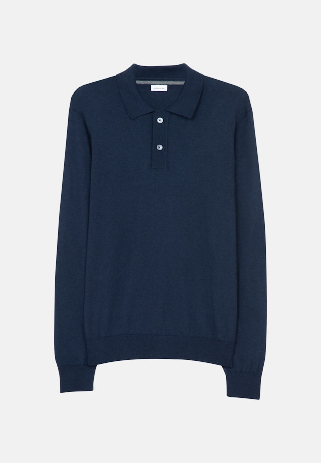 Polo Uni in Dunkelblau |  Seidensticker Onlineshop