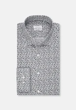 Shaped Business shirt Print in Dark Blue |  Seidensticker Onlineshop