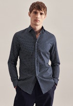 Shaped Chemise d'affaires Imprimé in Bleu Foncé |  Seidensticker Onlineshop