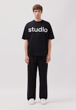 T-Shirt Uni in Schwarz |  Seidensticker Onlineshop