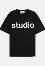 Rundhals T-Shirt Oversized in Schwarz |  Seidensticker Onlineshop