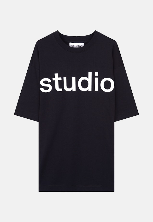 T-Shirt Uni in Schwarz |  Seidensticker Onlineshop