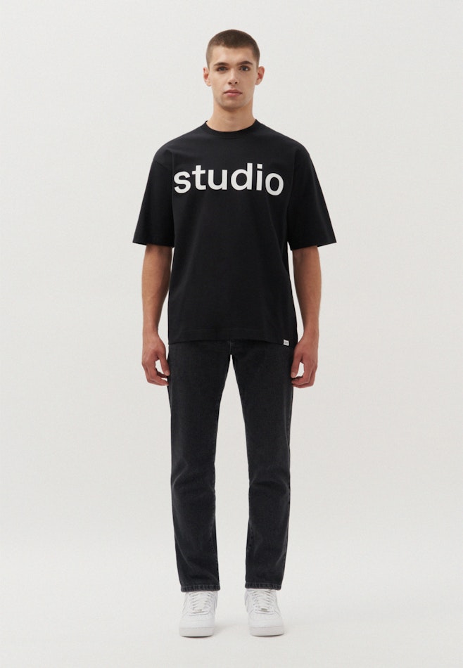 T-Shirt Oversized in Black | Seidensticker online shop