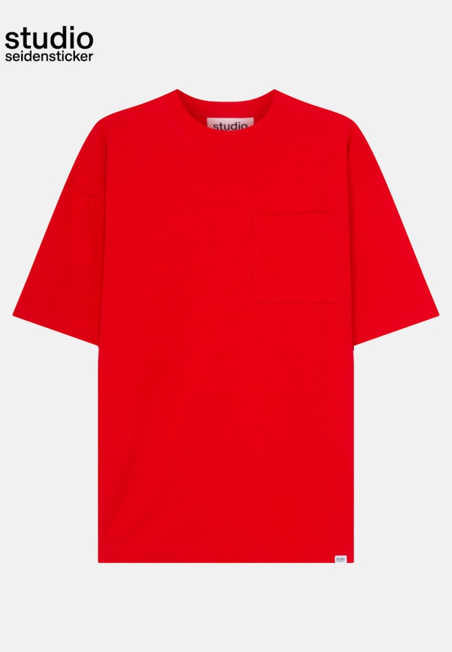 T-Shirt Oversized in Red | Seidensticker online shop