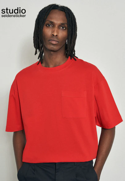 T-Shirt Uni in Rot |  Seidensticker Onlineshop