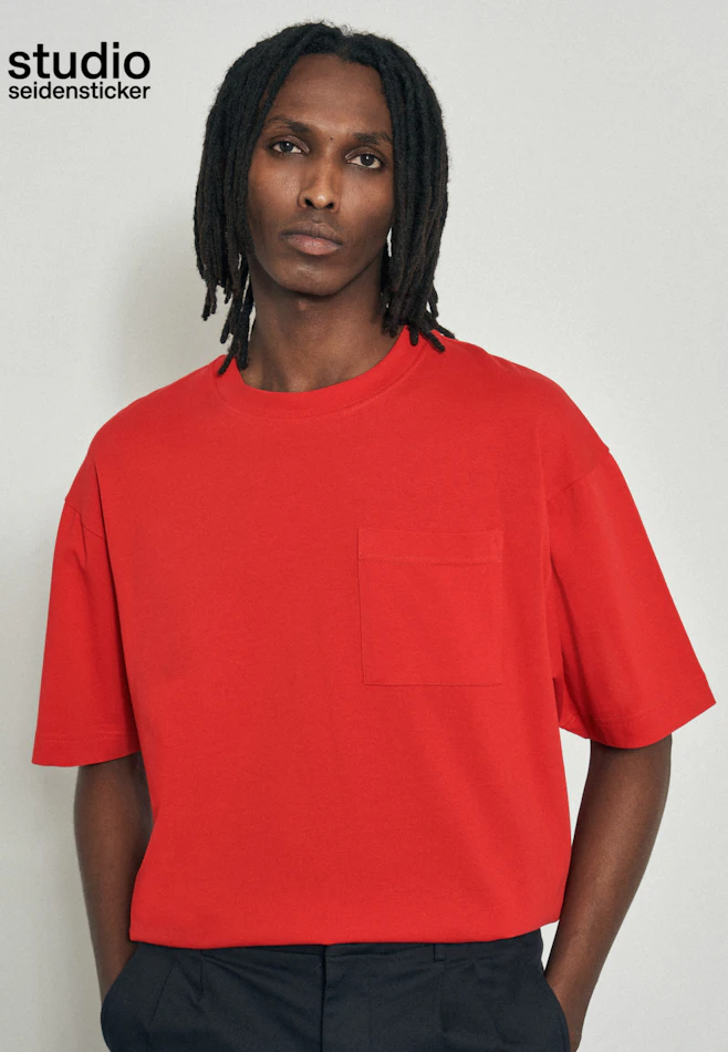 T-Shirt Uni in Rot | Seidensticker Onlineshop