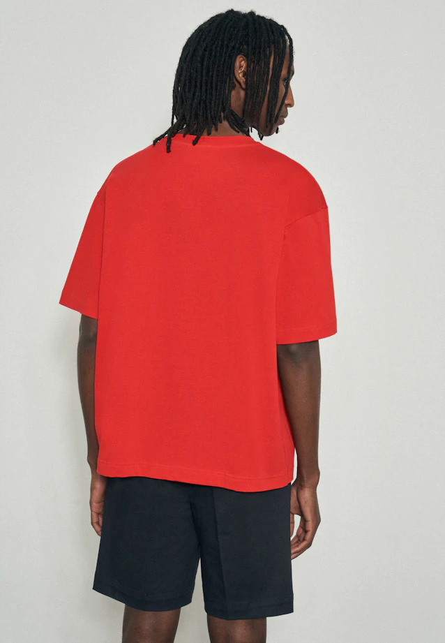 T-Shirt Uni in Rot |  Seidensticker Onlineshop