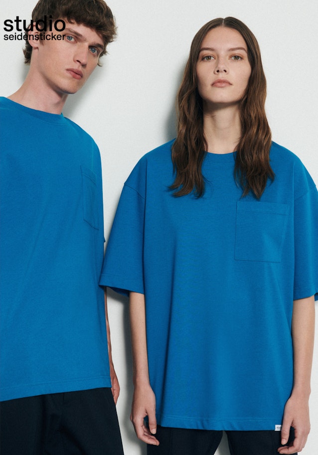 T-Shirt Oversized in Turquoise |  Seidensticker Onlineshop