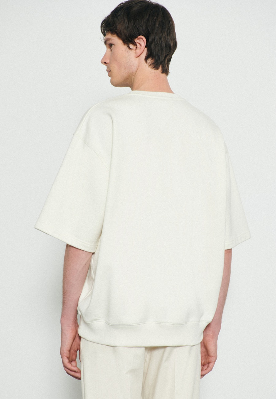 Rundhals Sweat-Shirt Oversized in Ecru |  Seidensticker Onlineshop