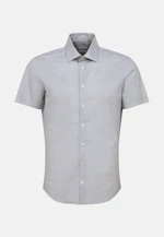 Slim Business shirt Print in Light Blue |  Seidensticker Onlineshop
