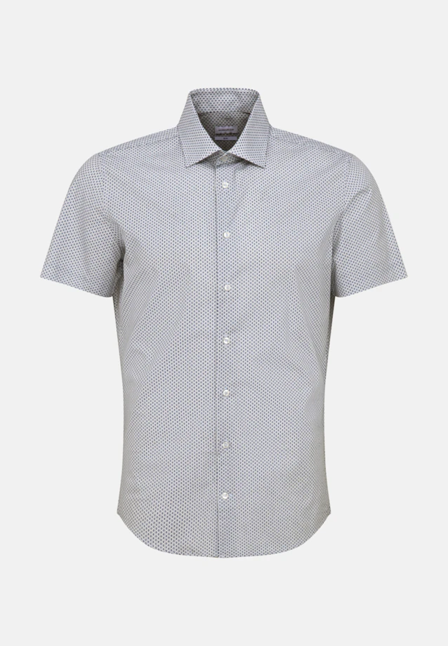 Slim Business shirt Print in Light Blue |  Seidensticker Onlineshop