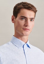 Regular Chemise d'affaires Imprimé in Bleu Clair |  Seidensticker Onlineshop