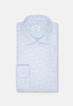 Regular Chemise d'affaires Imprimé in Bleu Clair |  Seidensticker Onlineshop