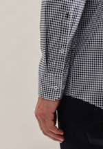 Regular Business Hemd Karo in Dunkelblau |  Seidensticker Onlineshop