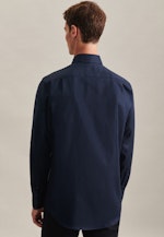 Regular Business shirt Uni in Dark Blue |  Seidensticker Onlineshop