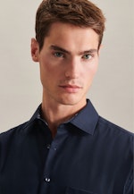 Regular Business shirt Uni in Dark Blue |  Seidensticker Onlineshop