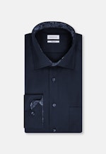 Regular Business Hemd Uni in Dunkelblau |  Seidensticker Onlineshop