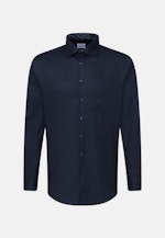 Regular Business Hemd Uni in Dunkelblau |  Seidensticker Onlineshop