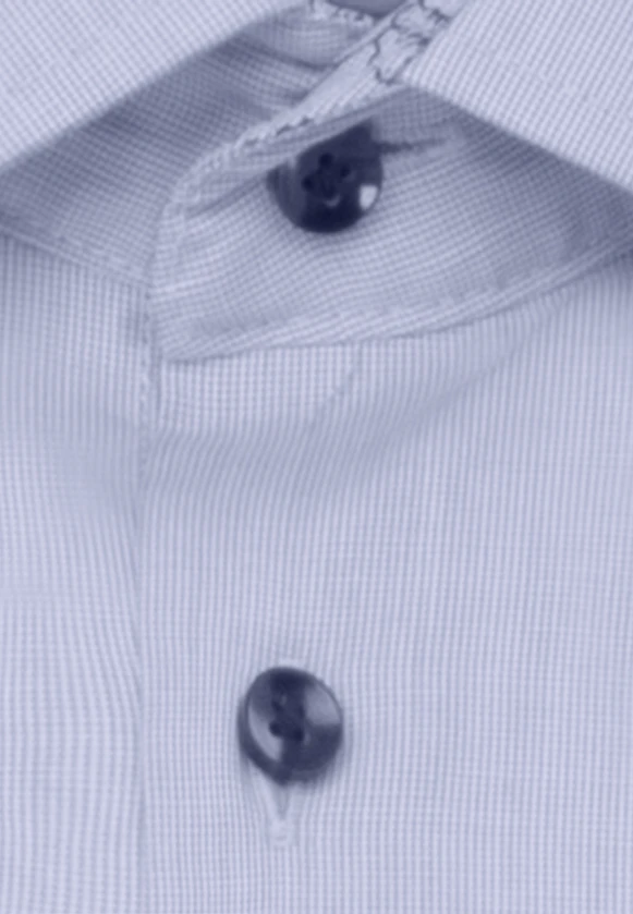 Regular Chemise d'affaires Uni in Bleu Clair |  Seidensticker Onlineshop