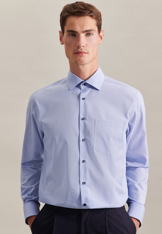 Regular Business Hemd Uni in Hellblau |  Seidensticker Onlineshop