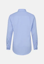 Regular Chemise d'affaires Uni in Bleu Clair |  Seidensticker Onlineshop