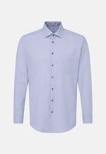 Regular Chemise d'affaires Uni in Bleu Clair |  Seidensticker Onlineshop