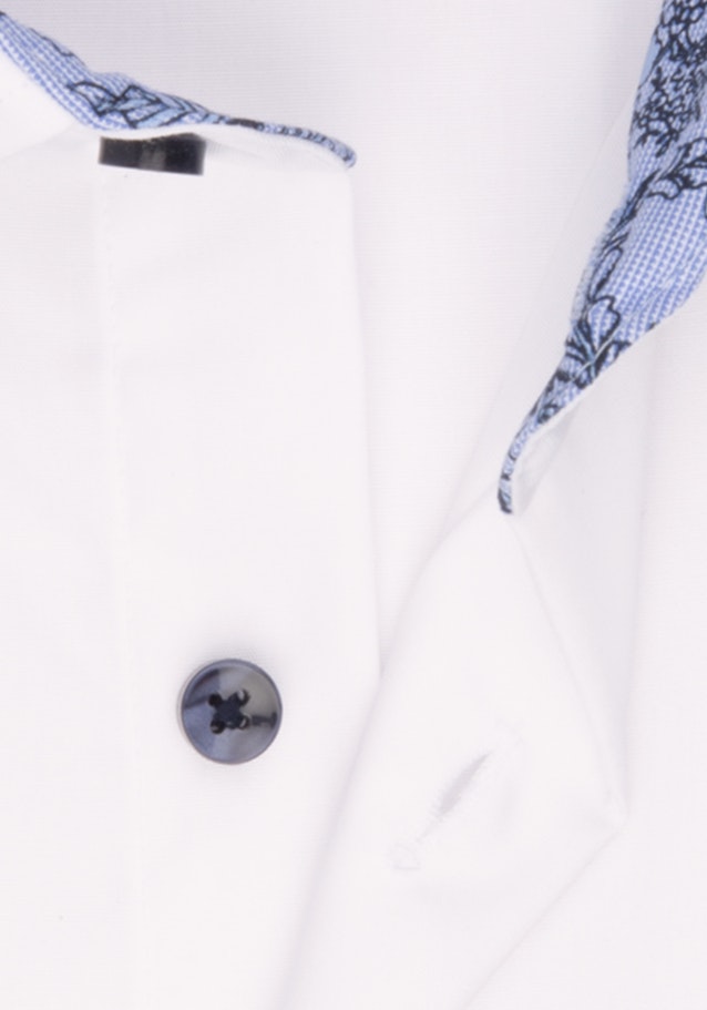 Non-iron Structure Business Shirt in Regular with Kent-Collar in White |  Seidensticker Onlineshop