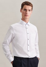 Regular Business Hemd Uni in Weiß |  Seidensticker Onlineshop