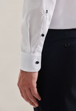 Regular Business Hemd Uni in Weiß |  Seidensticker Onlineshop