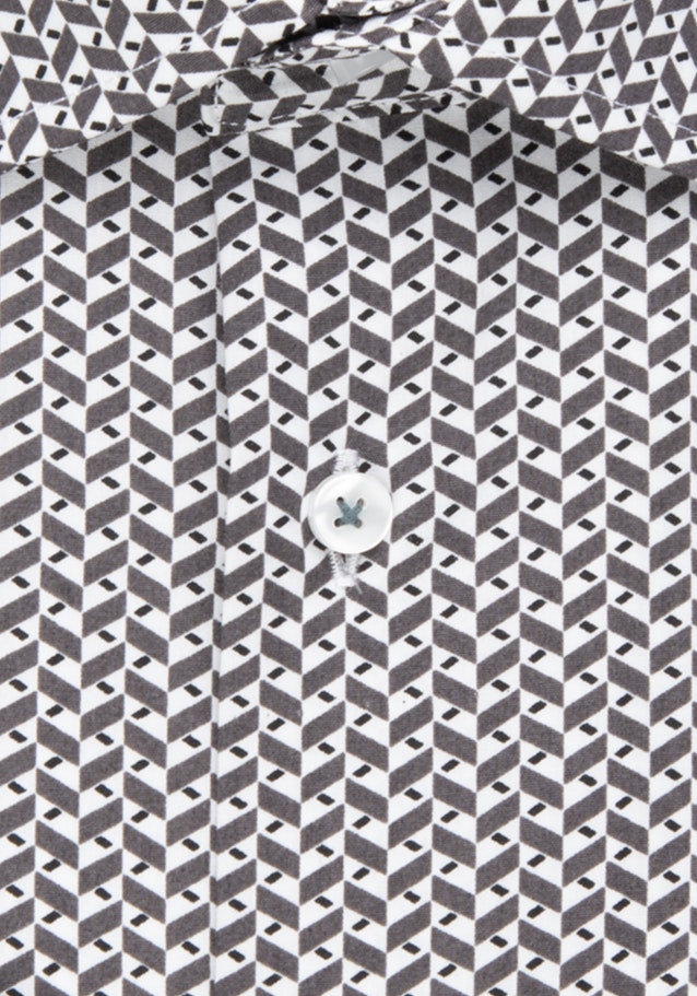 Business Shirt in Shaped with Kent-Collar in Grey |  Seidensticker Onlineshop