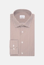 Business Shirt in Shaped with Kent-Collar in Brown |  Seidensticker Onlineshop