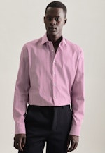 Chemise Business Shaped Popeline Col Kent in Rose Fuchsia |  Seidensticker Onlineshop