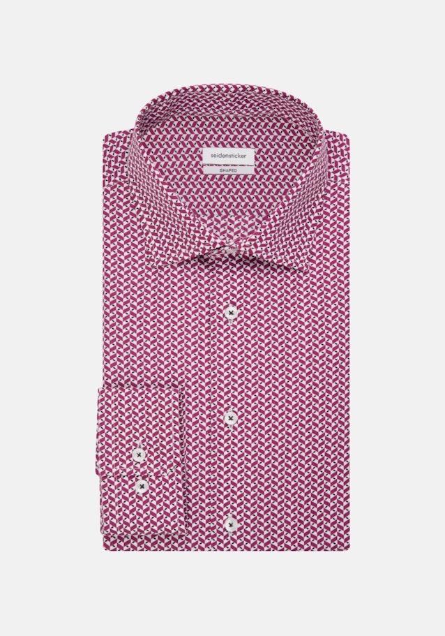 Business Shirt in Shaped with Kent-Collar in Pink |  Seidensticker Onlineshop