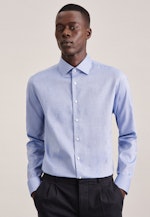 X-Slim Chemise d'affaires Uni in Bleu Clair |  Seidensticker Onlineshop