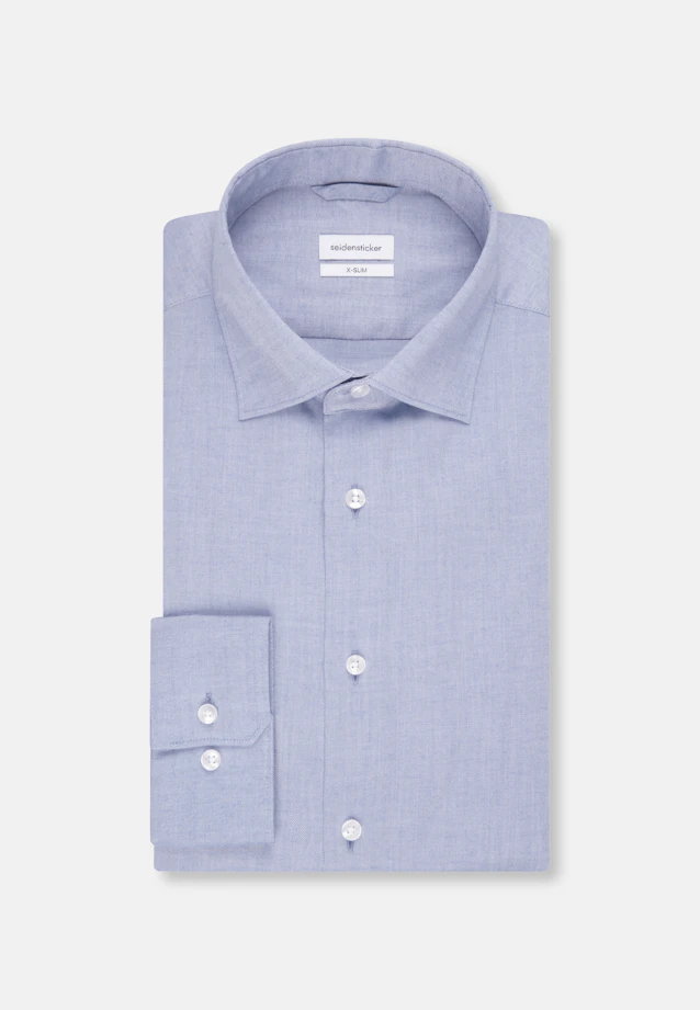 X-Slim Chemise d'affaires Uni in Bleu Clair |  Seidensticker Onlineshop