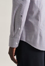 Slim Business shirt Check in Dark Blue |  Seidensticker Onlineshop