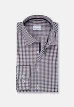 Slim Business shirt Check in Dark Blue |  Seidensticker Onlineshop