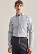 Slim Business shirt Check in Grey |  Seidensticker Onlineshop