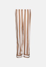 Regular Pyjama Streifen in Braun |  Seidensticker Onlineshop