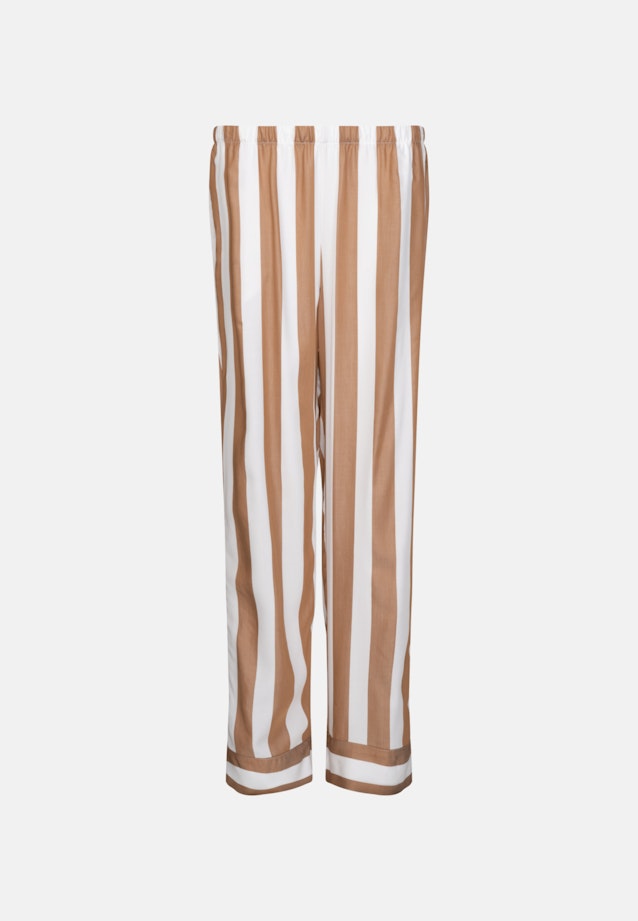 Regular Pyjama A Rayures in Marron |  Seidensticker Onlineshop