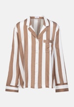Regular Pyjama Streifen in Braun |  Seidensticker Onlineshop