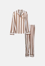 Regular Pyjama Streifen in Braun |  Seidensticker Onlineshop